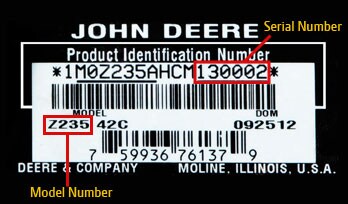 lawn mower serial number decoder